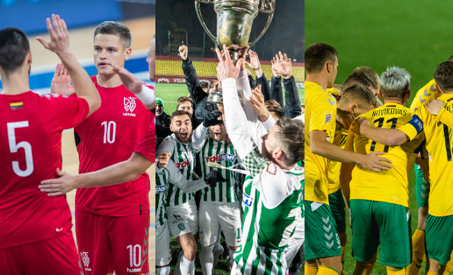 10 svarbiausių Lietuvos futbolo įvykių 2021 metais