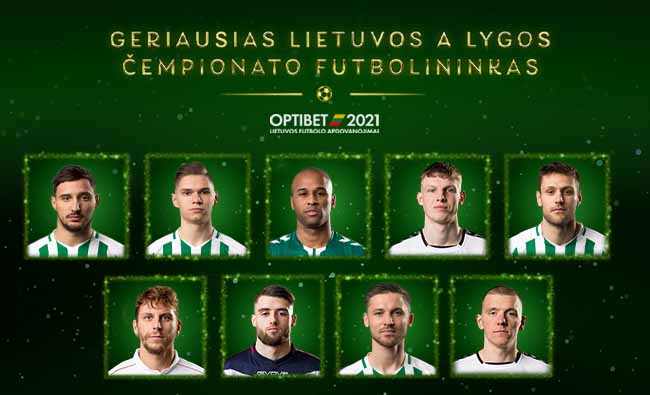 2021-ųjų Optibet Lietuvos futbolo apdovanojimai. Geriausias Optibet A lygos futbolininkas