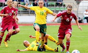 Baltijos taurės starte - moterų rinktinės lygiosios