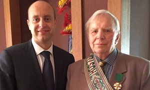 90 metų sukakties proga - sveikinimai buvusiam LFF vadovui