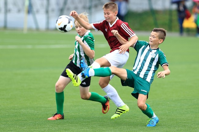 Vilniuje vyko įspūdingo dydžio vaikų futbolo festivalis