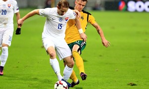 Lietuvių žygį pristabdė galingi slovakai