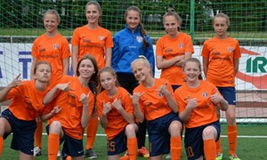 Gargžduose gruodį karaliaus mergaičių futbolas