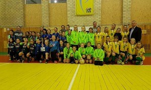 Šventupėje surengtas pirmasis Kalėdinis mergaičių turnyras