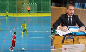 UEFA komitetui pristatyta Lietuvos paraiška dėl Pasaulio Futsal čempionato