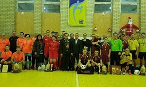 Praūžė kalėdinis šeimų turnyras Šventupėje