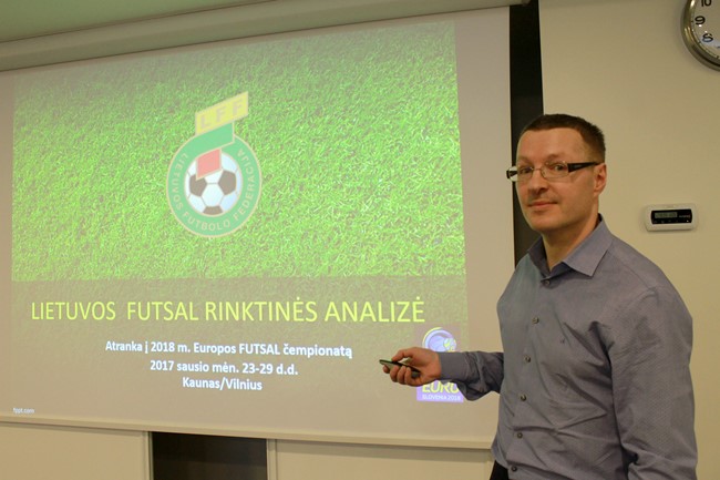 Diskutavo apie Futsal rinktinės pasirodymus