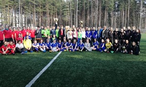 „Hummel taurės“ turnyre rungėsi Aukštaitijos ir Latvijos merginos