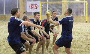 Vilniaus paplūdimio futbolo čempionatą laimėjo „Audros“ klubas