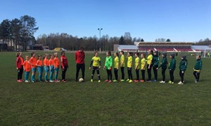 2017 m. LMFA mergaičių čempionatų 1 turo rezultatai
