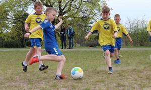 Kaune vyko pradinukų futbolo šventė „Goooliukas“