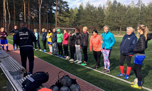 Po „Utenio“ vėliava – moterų komanda