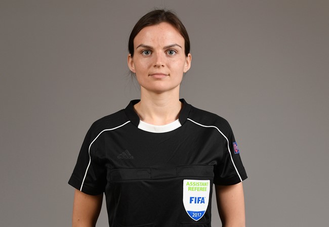 Ieva Ramanauskienė – UEFA „Euro 2022“ atrankos rungtynių teisėjų brigadoje