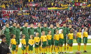 Paskelbta rinktinės sudėtis dvikovai su Slovakija
