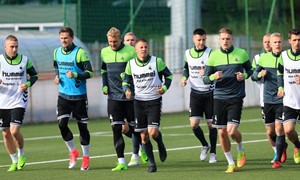 Rinktinė pradėjo pasiruošimą rungtynėms su Slovakija