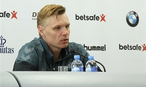E. Jankauskas: „Tikime, kad galime pasiekti rezultatų“