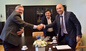 Gargžduose aptarė galimybes surengti jaunimo rungtynes su Lenkija