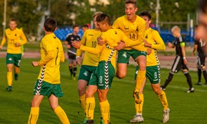 U-17 rinktinė Marijampolėje susitiks su Latvijos bendraamžiais