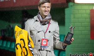 Padėkojo ilgamečiam rinktinės gynėjui
