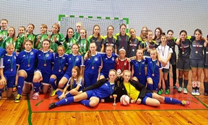 Pabradėje pirmą kartą surengtas mergaičių turnyras