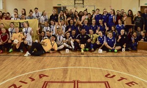 Merginų turnyre – uteniškių triumfas