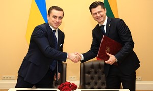 LFF pradėjo bendradarbiavimą su Ukrainos futbolo federacija