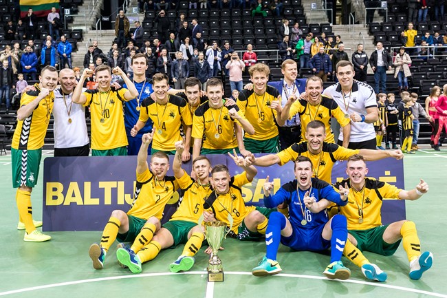 Baltijos futsal taurėje – istorinis Lietuvos triumfas