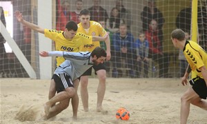 Skelbiama registracija į paplūdimio futbolo žiemos varžybas