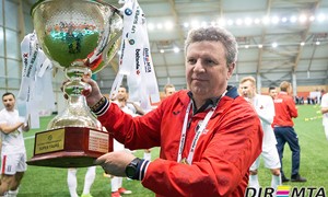 V. Čeburinas: „Pergalę nulėmė žaidimas po pirmojo įmušto įvarčio“
