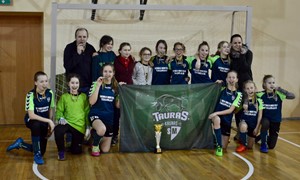 Utenoje pirmąkart surengtame LMFA mergaičių čempionate triumfavo kaunietės
