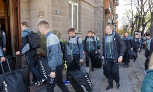 Lietuvos rinktinė atvyko į Armėniją