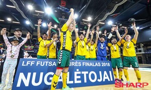 Tęsiasi registracija į LFF Futsal taurės turnyrą
