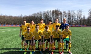 U-16 rinktinė UEFA turnyrą užbaigė triuškinama pergale