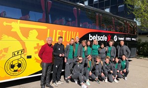 Pirmoji istorijoje Lietuvos futsal moterų rinktinė jėgas išbandys Baltarusijoje