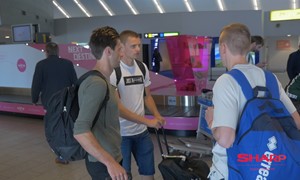 Rinktinė – jau Estijoje