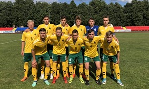 U-19 rinktinė patyrė pirmą nesėkmę Baltijos taurėje