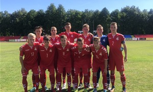 U-19 rinktinė Baltijos taurėje finišavo įspūdinga pergale