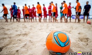 Paplūdimio futbolo čempionato I turas – naujoje Prienų aikštelėje