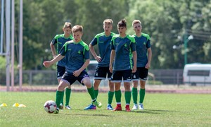 U-17 rinktinė pradėjo darbą su nauju treneriu