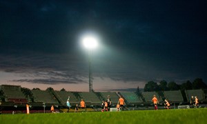 44 vaikų futbolo komandos šėlo S. Dariaus ir. S. Girėno stadione