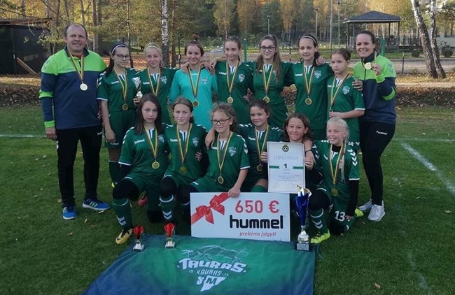 Kauniečių triumfas vainikavo LMFA Mergaičių čempionatą