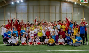 „Sūduvos“ futbolininkai džiugino specialiųjų poreikių turinčius vaikus