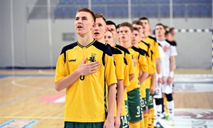 U-19 futsal rinktinė pasirengusi debiutui Europoje