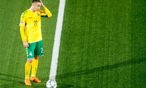 F. Černychas: „Žaisime prieš vieną geriausių rinktinių“