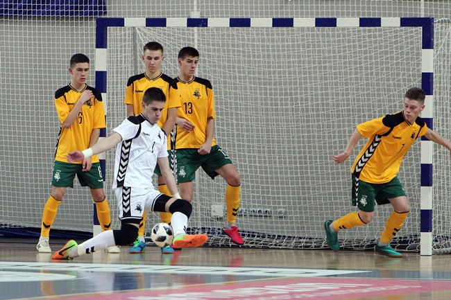 U-19 futsal rinktinė pralaimėjo Andorai