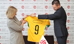 LFF bendradarbiaus su Lietuvos sporto universitetu