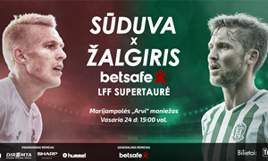 Kelionė į Supertaurės rungtynes – komfortabiliau!
