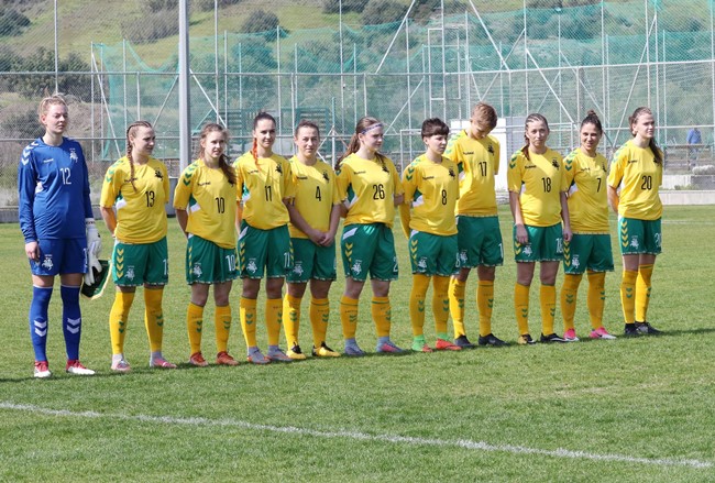 Lietuvos moterų rinktinė Kipre sužais trejas rungtynes