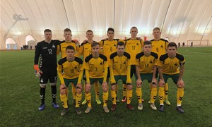 U-19 rinktinė stos į kovą dėl Baltijos taurės