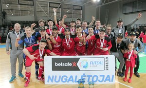 „Vytis“ apgynė „Betsafe Futsal A lygos“ titulą